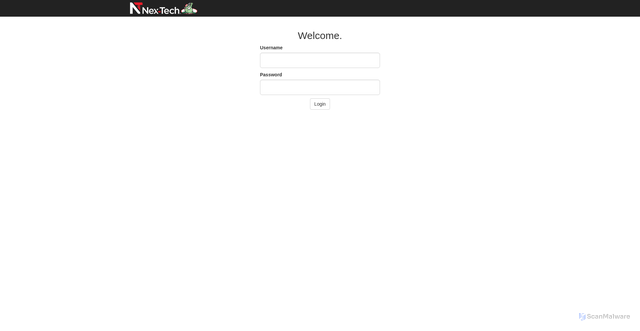 Security scan screenshot of https://raven.nex-tech.com