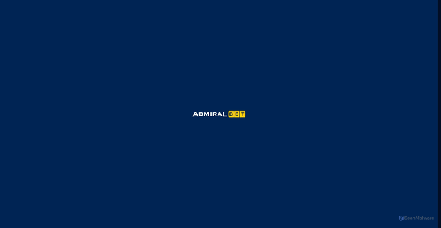 Security scan screenshot of http://admiralbet.de/