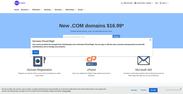 Security scan screenshot of https://edgarwi.gov/