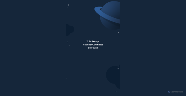 Security scan screenshot of https://receipt-app.flarie.com/