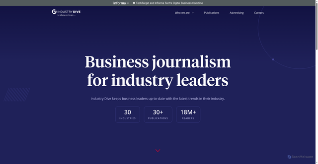 Security scan screenshot of https://link.diveto.net