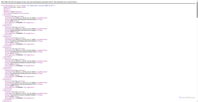 Security scan screenshot of https://ccpa.sp-prod.net