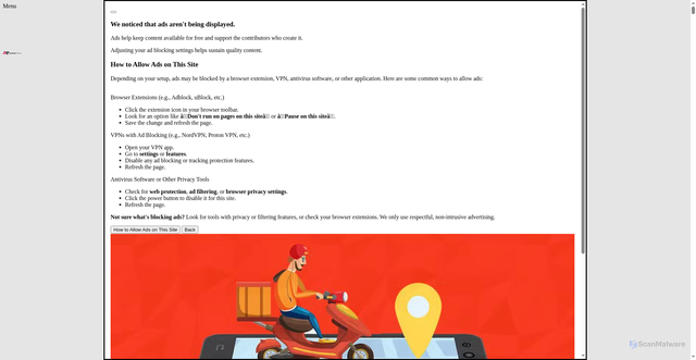Security scan screenshot of https://www.androidpolice.com/doordash-guide/