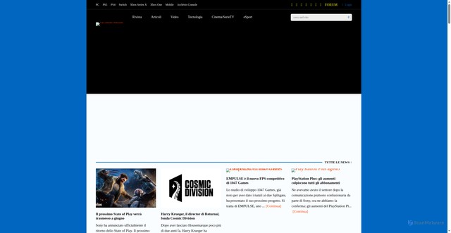 Security scan screenshot of https://thegamesmachine.it