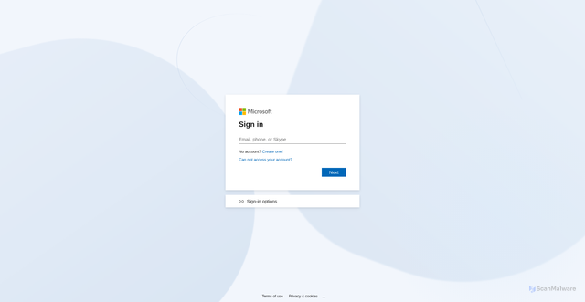 Security scan screenshot of https://office365order.github.io/review/