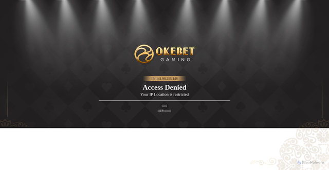 Security scan screenshot of https://www.oke-3-ph.xyz