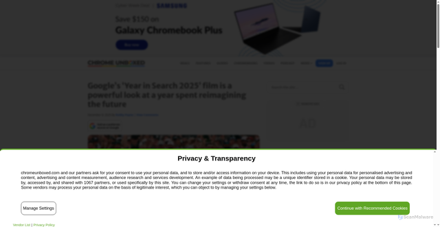 Security scan screenshot of https://chromeunboxed.com/googles-year-in-search-2025-film-is-a-powerful-look-at-a-year-spent-reimagining-the-future/
