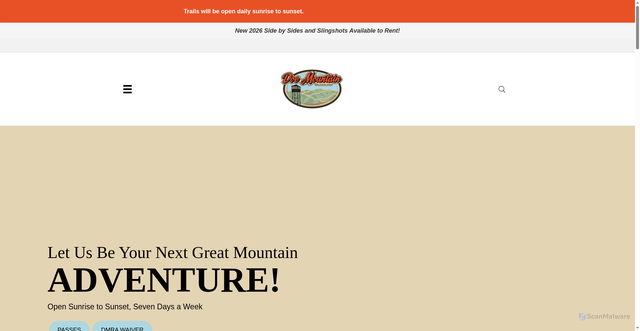 Security scan screenshot of https://dmra.gov/