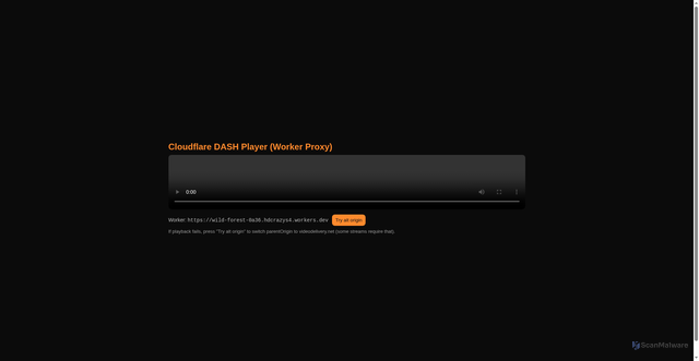 Security scan screenshot of https://tesisatci.pages.dev/