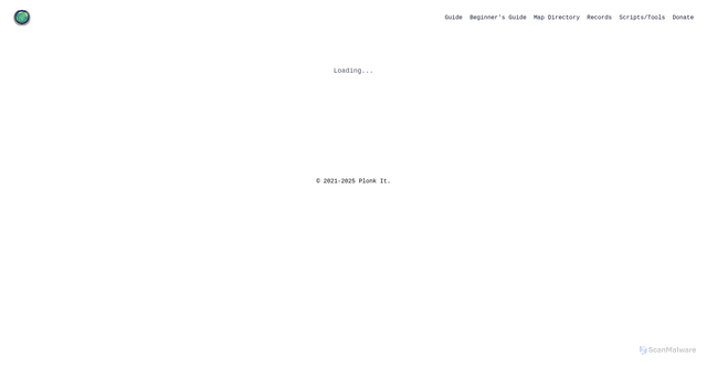 Security scan screenshot of https://www.plonkit.net/kyrgyzstan