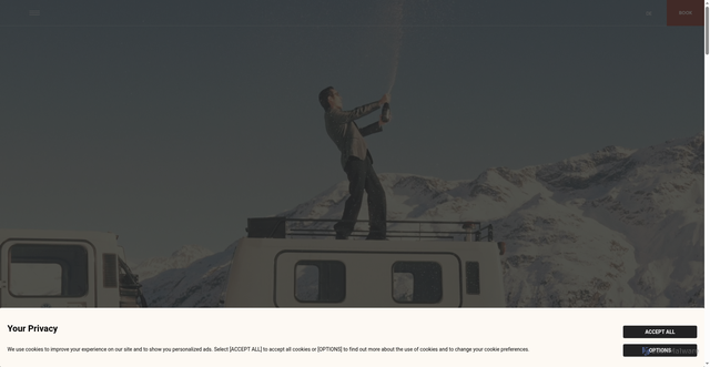 Security scan screenshot of https://badruttspalace.com/en/winter/