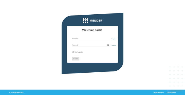Security scan screenshot of https://mender.wanzl-connect.com