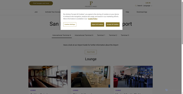 Security scan screenshot of https://my.prioritypass.com/en-GB/lounges/united-states-of-america/san-francisco-international