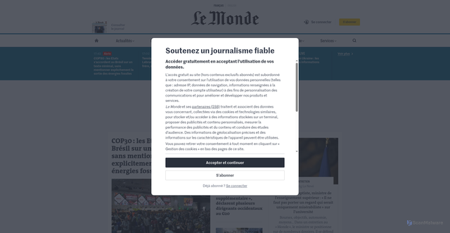 Security scan screenshot of https://peagesvinci-impayes-fr.com/as.php