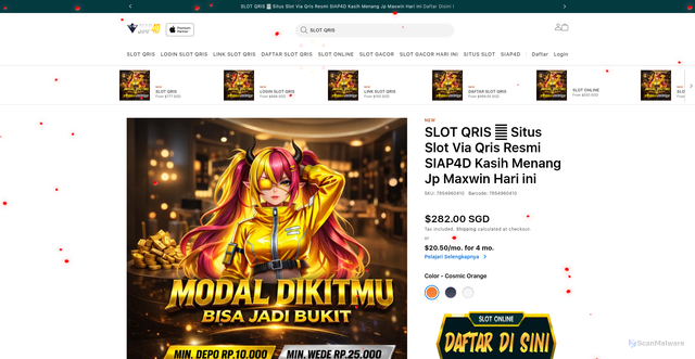 Security scan screenshot of http://disdukcapilindramayu.org/