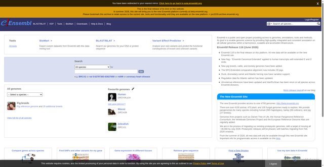 Security scan screenshot of https://asia.ensembl.org