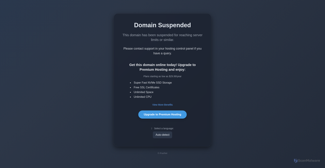 Security scan screenshot of https://promera-prestraanfe.great-site.net/