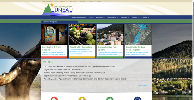 Security scan screenshot of https://juneau.org