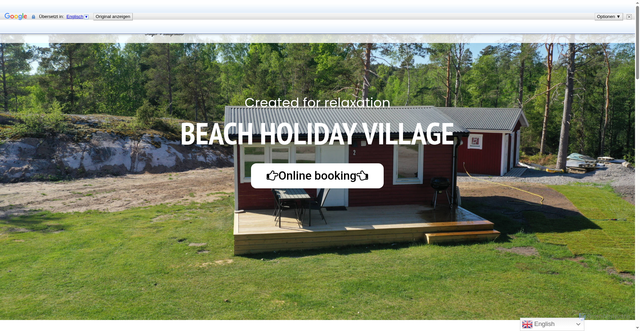 Security scan screenshot of https://strandstugby.nu