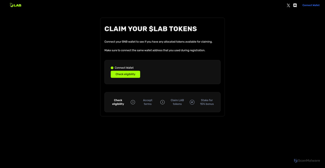 Security scan screenshot of https://claims-lab.com/?nice_try