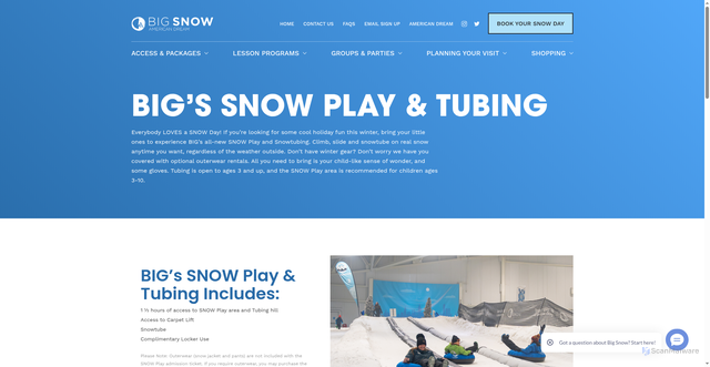 Security scan screenshot of https://www.bigsnowamericandream.com/snowplay/