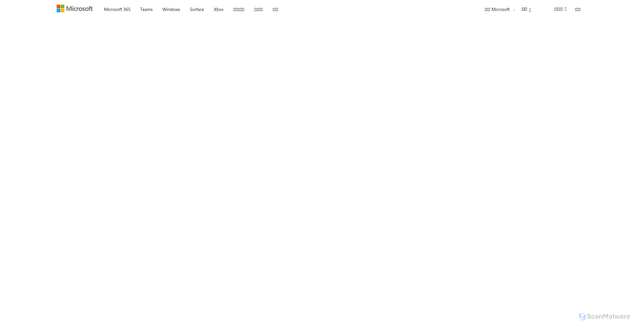Security scan screenshot of https://microsoft.cn