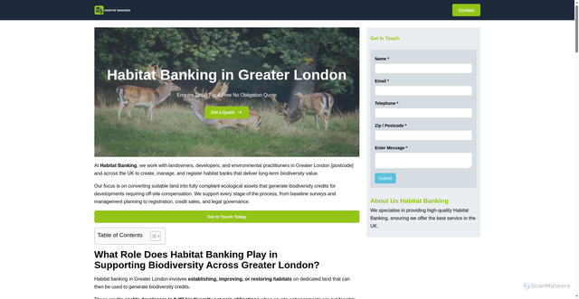 Security scan screenshot of https://habitat-banking.co.uk/near-me/greater-london/