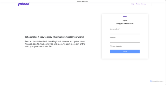 Security scan screenshot of https://templateoctoberstudi.wixstudio.com/seen