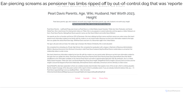 Security scan screenshot of https://djrhqjlblog-7nik8yuhld.edgeone.app/24062-pearl-davis-parents-age-wiki-husband-net-worth-2023-height.html