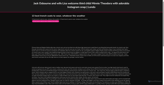 Security scan screenshot of https://pikejudgeblog-dpn8knmrw4nu.edgeone.app/13-best-trench-coats-to-wear-whatever-the-weather.html