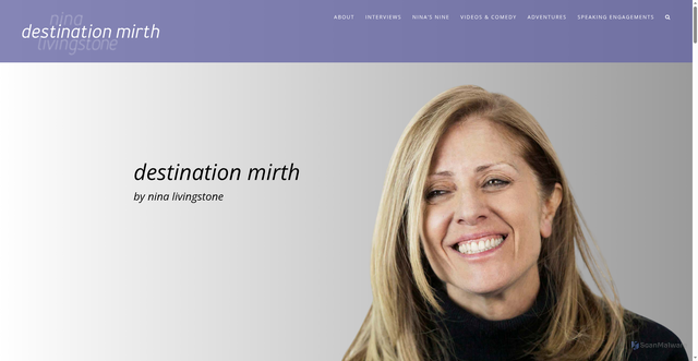 Security scan screenshot of https://destinationmirth.com/2022/01/in-the-closet-with-fran-lebowitz/