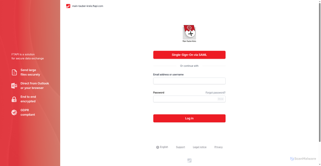 Security scan screenshot of https://main-tauber-kreis.ftapi.com