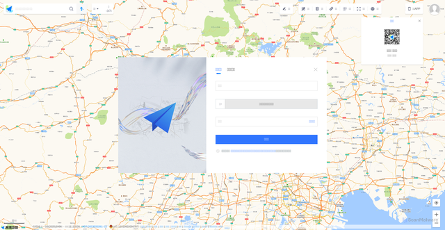 Security scan screenshot of https://ditu.amap.com