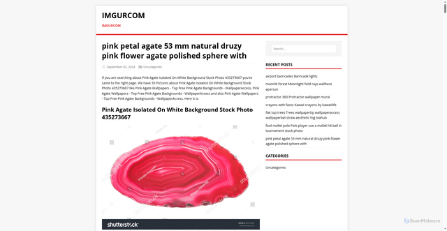 Security scan screenshot of auroragems.com