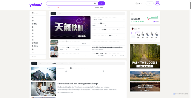 Security scan screenshot of https://evolve-whatapp.hl.cn/