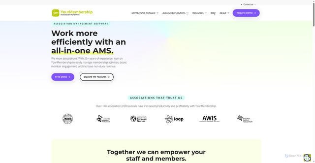 Security scan screenshot of https://client.careerwebsite.com