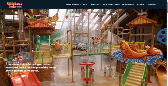 Security scan screenshot of https://www.sixflagsgreatescapelodge.com/