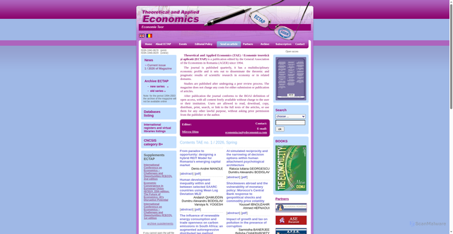 Security scan screenshot of https://www.ectap.ro