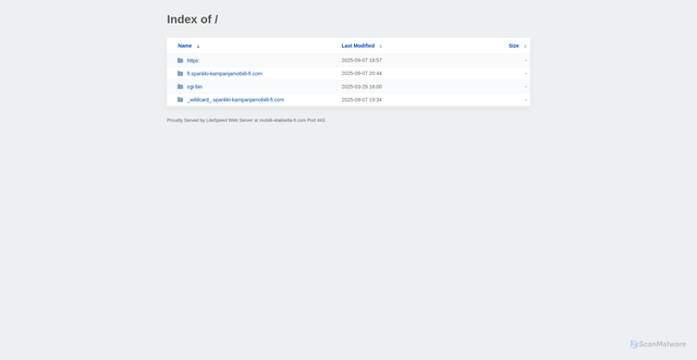 Security scan screenshot of https://mobiili-elakkella-fi.com/?ND