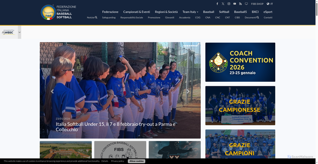 Security scan screenshot of https://www.fibs.it/it