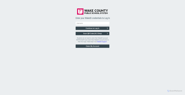 Security scan screenshot of https://wcpss.truenorthlogic.com