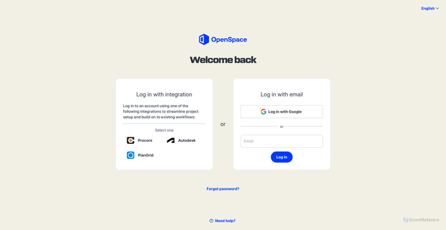 Security scan screenshot of amp.openspace.ai