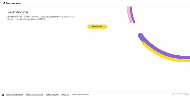 Security scan screenshot of https://ebanca.com