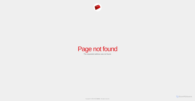 Security scan screenshot of https://u.mailkit.eu/