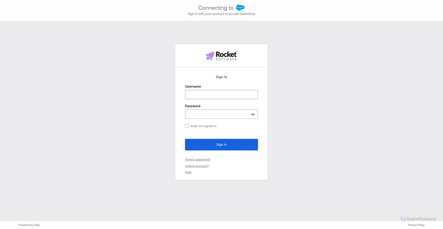 Security scan screenshot of https://rocketsoftware--mkto-si.vf.force.com