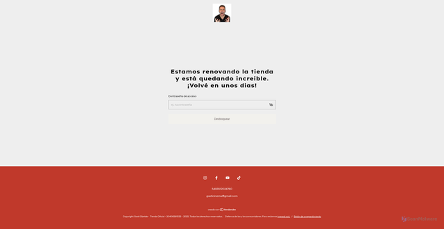 Security scan screenshot of https://gastiobeide.com.ar/