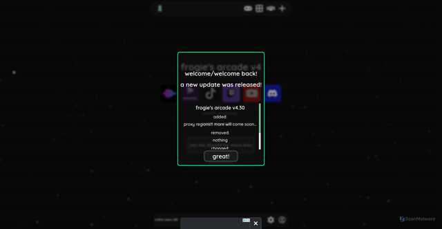 Security scan screenshot of https://hcstemm.org