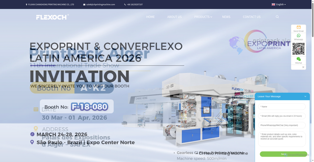 Security scan screenshot of https://chprinting-machinery.com