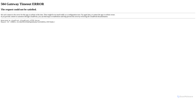 Security scan screenshot of https://d385m5skczp5q5.cloudfront.net