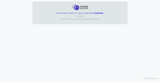 Security scan screenshot of https://bluesky-cogcms-fordprod.cdn.imgeng.in